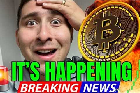 BITCOIN ETF APPROVAL NEARS!!  $40,000 BITCOIN CRYPTO NEWS
