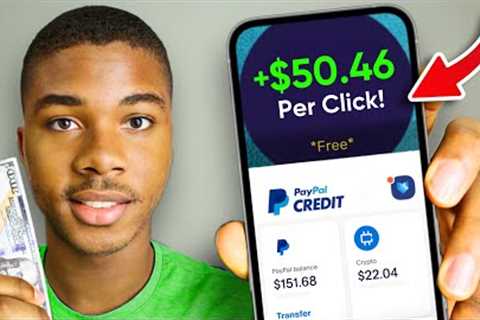 Get Paid $50.46 PER CLICK! *No Limit* (Make Money Online Clicking Links)