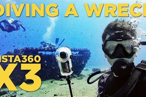 SCUBA DIVING MAUI with the Insta360 X3 Invisible Dive Case