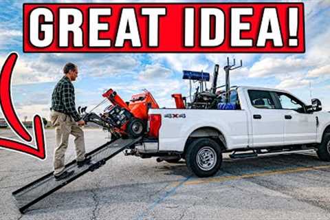 He Designed A RAMP &amp; Tailgate COMBO! *SIDEWALK CREW GAME CHANGER*