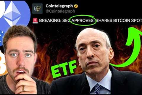 HOLY CRAP! DID THE SEC JUST APPROVE THE SPOT ETF?!