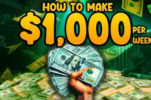 How to make $1,000 a week in passive income!