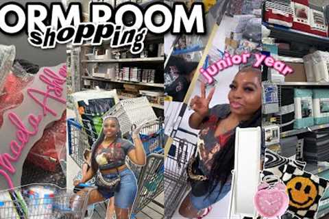 come COLLEGE DORM ROOM SHOPPING with me ♡ dorm decor, essentials, amazon finds + haul!
