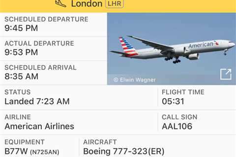 Jet Stream Creates Unusual Flight Times