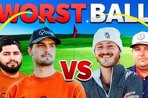 We Had to Take the WORST golf shots..