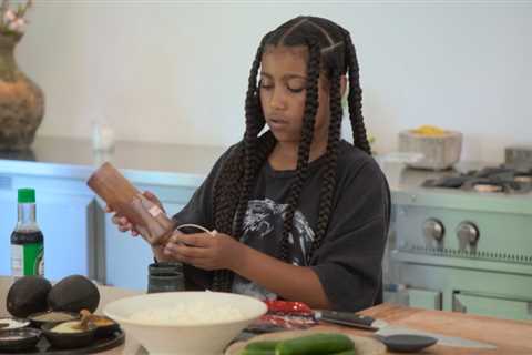 Kim Kardashian's Daughter North Shows Off Cooking Skills and Witty Personality on The Kardashians