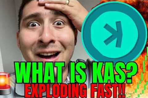 KASPA EXPLODING! KAS CRYPTO to $1 (HUGE NEWS)