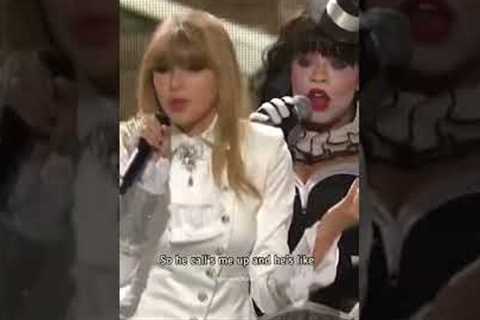 Taylor opening Award Shows  #shorts #taylorswift #awardshow #billboardmusic #grammys