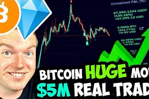 BREAKING 🚨 BITCOIN HUGE MOVE ⚠️ BLACKROCK BITCOIN ETF 🚀 $5M BITCOIN TRADE 🔥💎💰