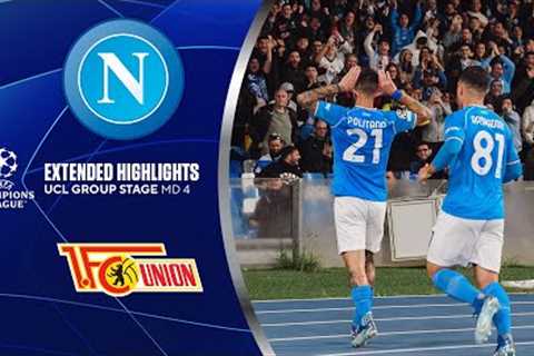 Napoli vs. Union Berlin: Extended Highlights | UCL Group Stage MD 4 | CBS Sports Golazo