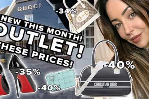HUGE Outlet Shopping Spree: 35-40% OFF DIOR/FENDI/GUCCI/BOTTEGA (&amp; HAUL) | Bicester Village
