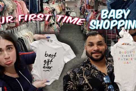 OUR FIRST TIME BABY SHOPPING TOGETHER!
