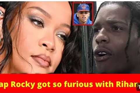 ASAP Rocky's anger erupts as Rihanna humiliates him in front of Christ brown