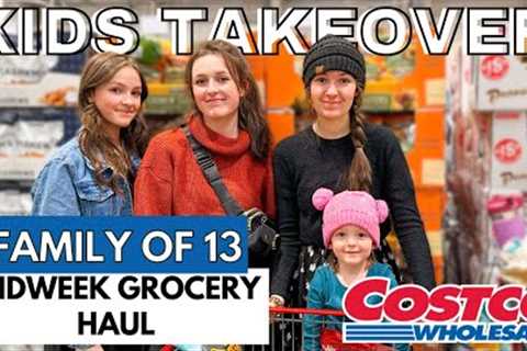 FAMILY OF 13❤️ MIDWEEK COSTCO GROCERY HAUL + CO-OP