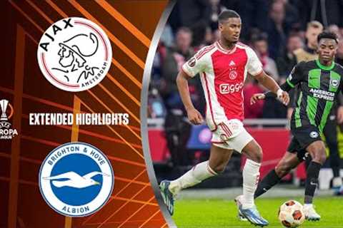 Ajax vs. Brighton: Extended Highlights | UEL Group Stage MD 4 | CBS Sports Golazo