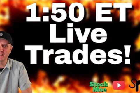 TIME TO MAKE SOME MONEY! Live Trading Today With Stock Moe!
