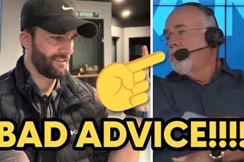 #daveramsey Real Estate Investing Advice