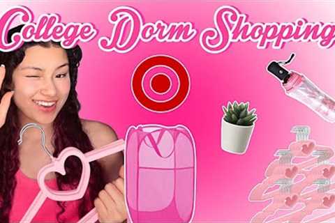 COLLEGE DORM SHOPPING + HAUL (What to bring to college)