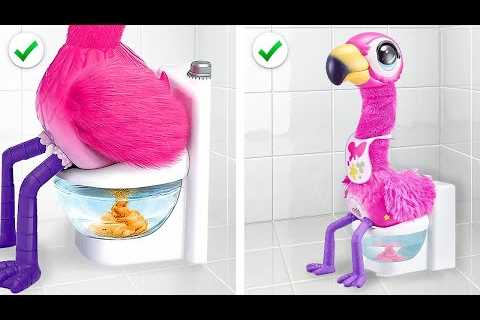 Must-Have Toilet Gadgets For Every Parent || Parenting Hacks &amp; Funny Moments by Crafty Panda GO!