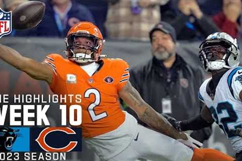 Carolina Panthers vs. Chicago Bears | 2023 Week 10 Game Highlights