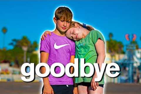 Saying Goodbye To Her Best Friend
