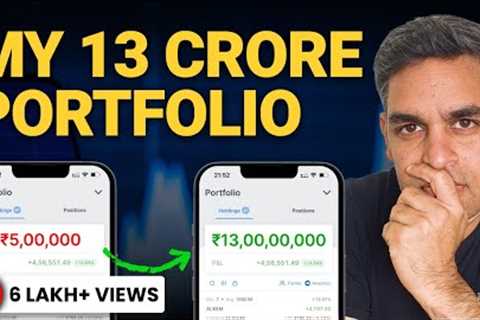 Building a Diversified Portfolio: My 13 Crore Journey | Investing for Beginners 2023 | Warikoo Hindi