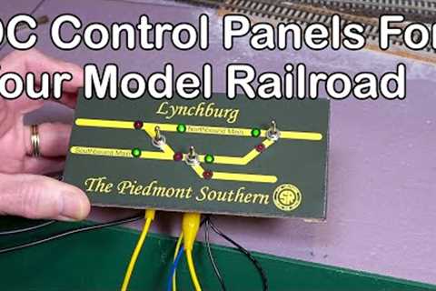 DC Control Panels For Your Model Railroad (345)