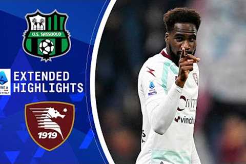 Sassuolo vs. Salernitana : Extended Highlights | Serie A | CBS Sports Golazo