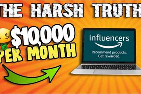 Unfortunate TRUTH - How To Make MORE MONEY Online as an influencer...