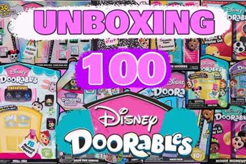 UNBOXING 100 DISNEY DOORABLES!! (Actually it's 115 Doorables, but 100 is a better title lol :)