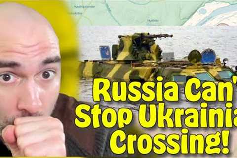 Russia Can't Stop Ukrainians Crossing the Dnipro! 11 Nov Daily Update