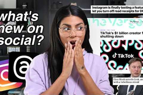 What's New in Social Media Marketing Right Now? November 2023