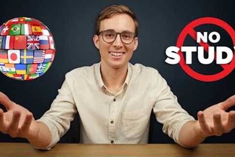 How to LEARN ANY LANGUAGE Without Studying