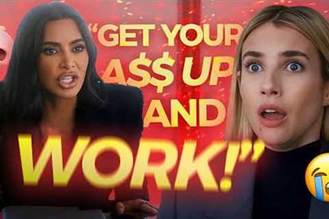 Kim Kardashian plays a SAVAGE version of herself in AHS Delicate 😩