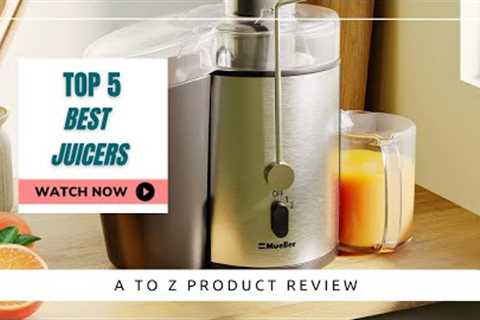Best Juicers On Amazon / Top 5 product ( Reviewed &amp; Tested )