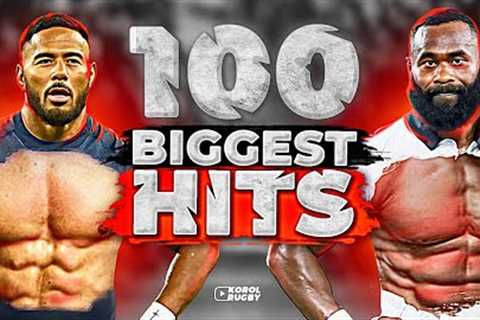 100+ of the Brutal Rugby Big Hits &amp; Tackles