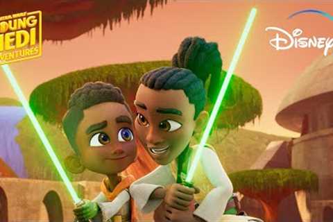 Loden Greatstorm and Bell Zettifar | Star Wars: Young Jedi Adventures | Disney+