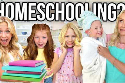 HOMESCHOOL w/ 10 KiDS!? *THIS is a DiSASTER!* 😲