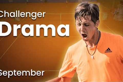 Tennis Angry Moments &amp; Drama - Challengers - September 2023