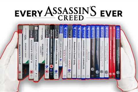 Unboxing Every Assassin's Creed + Gameplay | 2007-2023 Evolution