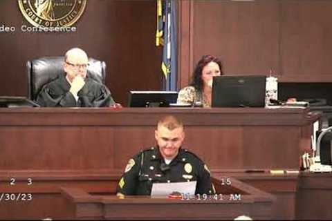 Watch How to Break a Confident and Knowledgeable Police Officer in Half on the Witness Stand