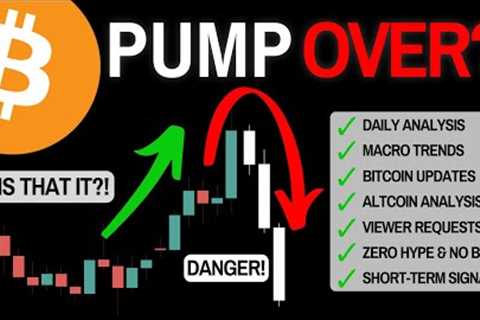 Bitcoin [BTC]: Insiders Are SELLING! Crypto Investors &amp; Traders, Prepare Now!