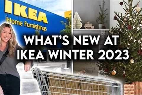IKEA SHOP WITH ME WINTER 2023 | NEW HOLIDAY DECOR