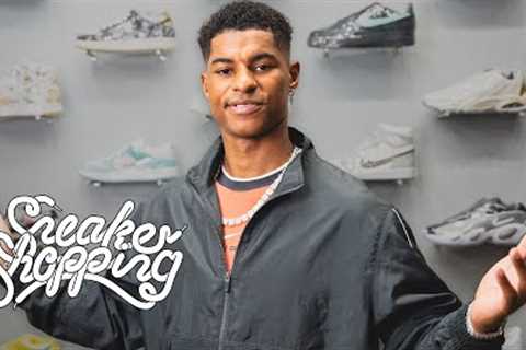 Marcus Rashford Goes Sneaker Shopping With Complex