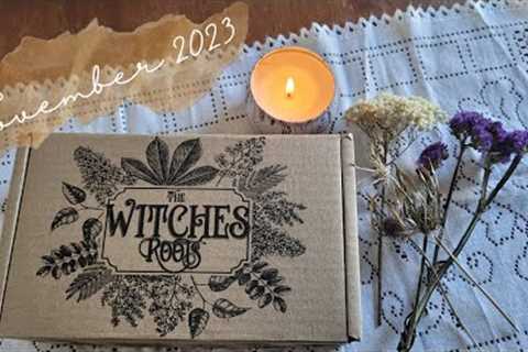 Unboxing The Witches Roots Monthly Subscription Box | The Fearless Rite | November 2023