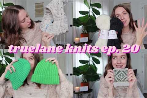 4 sweater WIPs, a new knit hat, and cozy knitting plans for the rest of 2023 (podcast ep. 20)