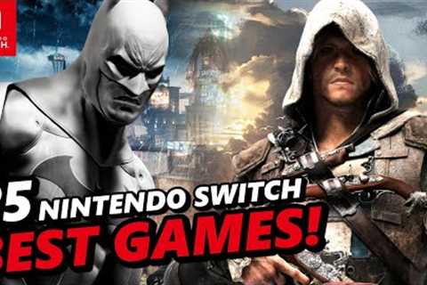 TOP 25 BEST Nintendo Switch AAA Western Games !