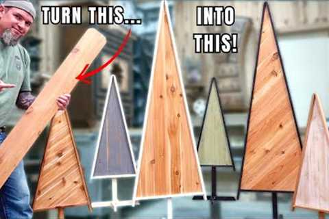 Easy DIY Wooden Tree - Low Cost High Profit - Make Money Woodworking