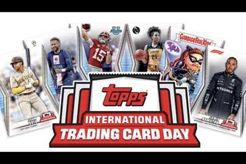 Topps F1 international Trading day card packs!