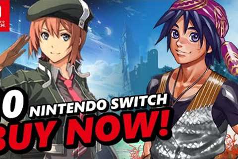 10 Nintendo Switch JRPGS to BUY NOW Before SUPER RARE! Vol. 12